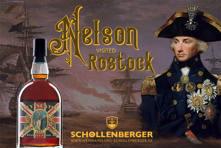 Lord Nelson auf Besuch in Rostock