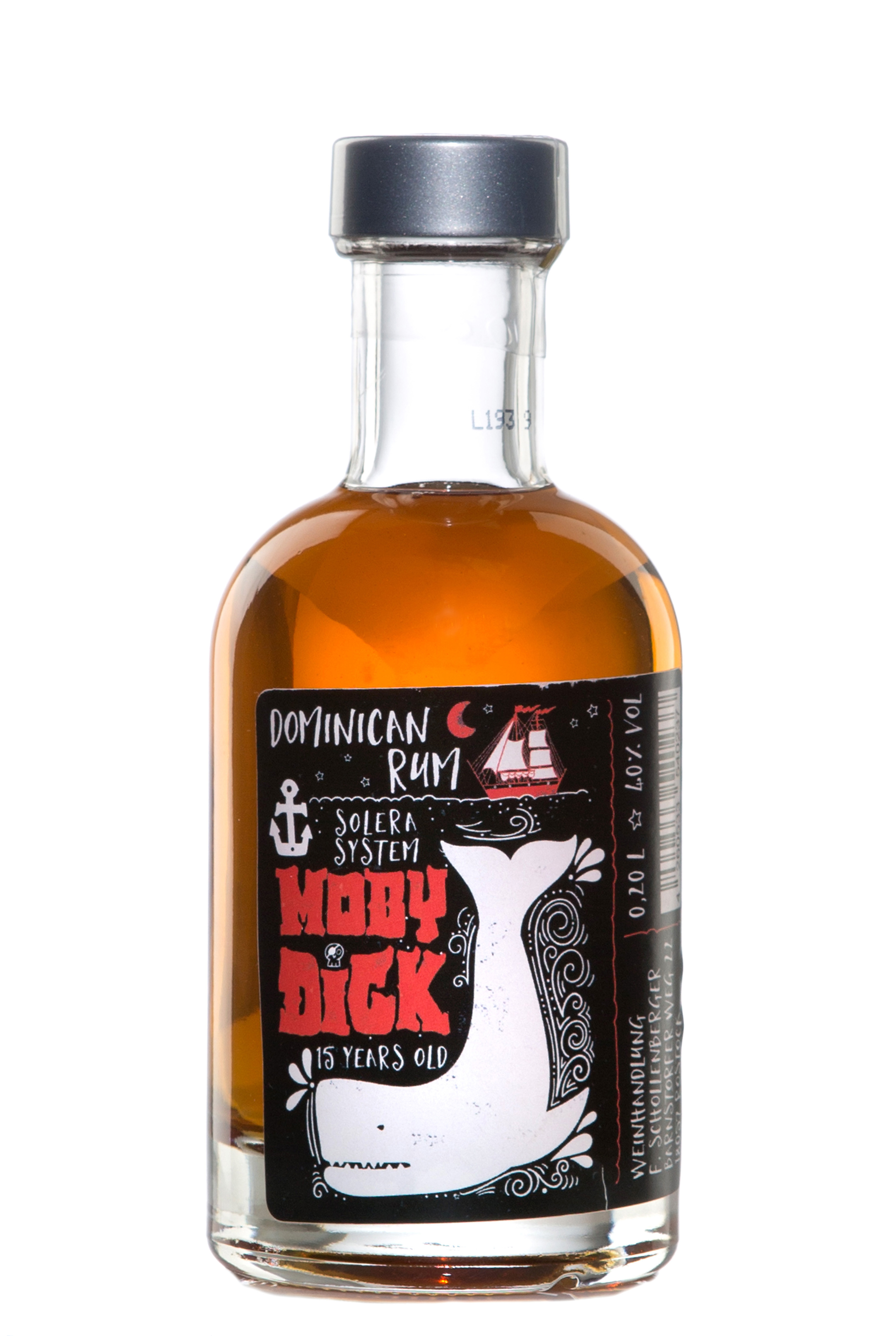 Moby Dick 15 Jahre Karibik Rum 0,2