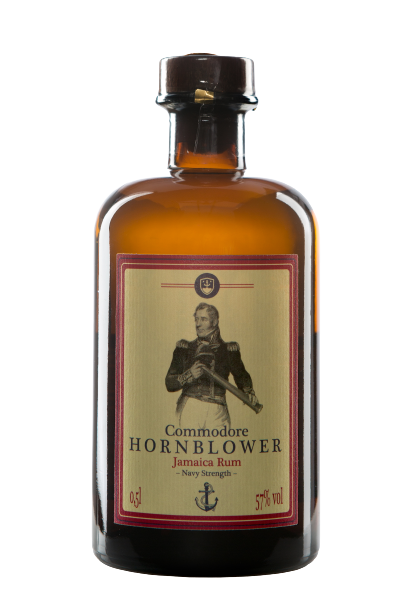 Commodore Hornblower Rum Navy Strength