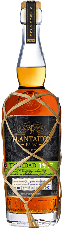 Plantation Rum Trinidad 1997 -Single Cask Edition 2019 Kilchoman Whisky Cask Finish