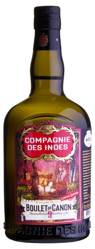 COMPAGNIE DES INDES Rum Boulet de Canon No. 9