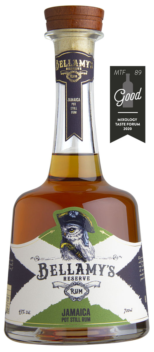 Bellamy’s Reserve Rum Jamaica Pot Still Rum