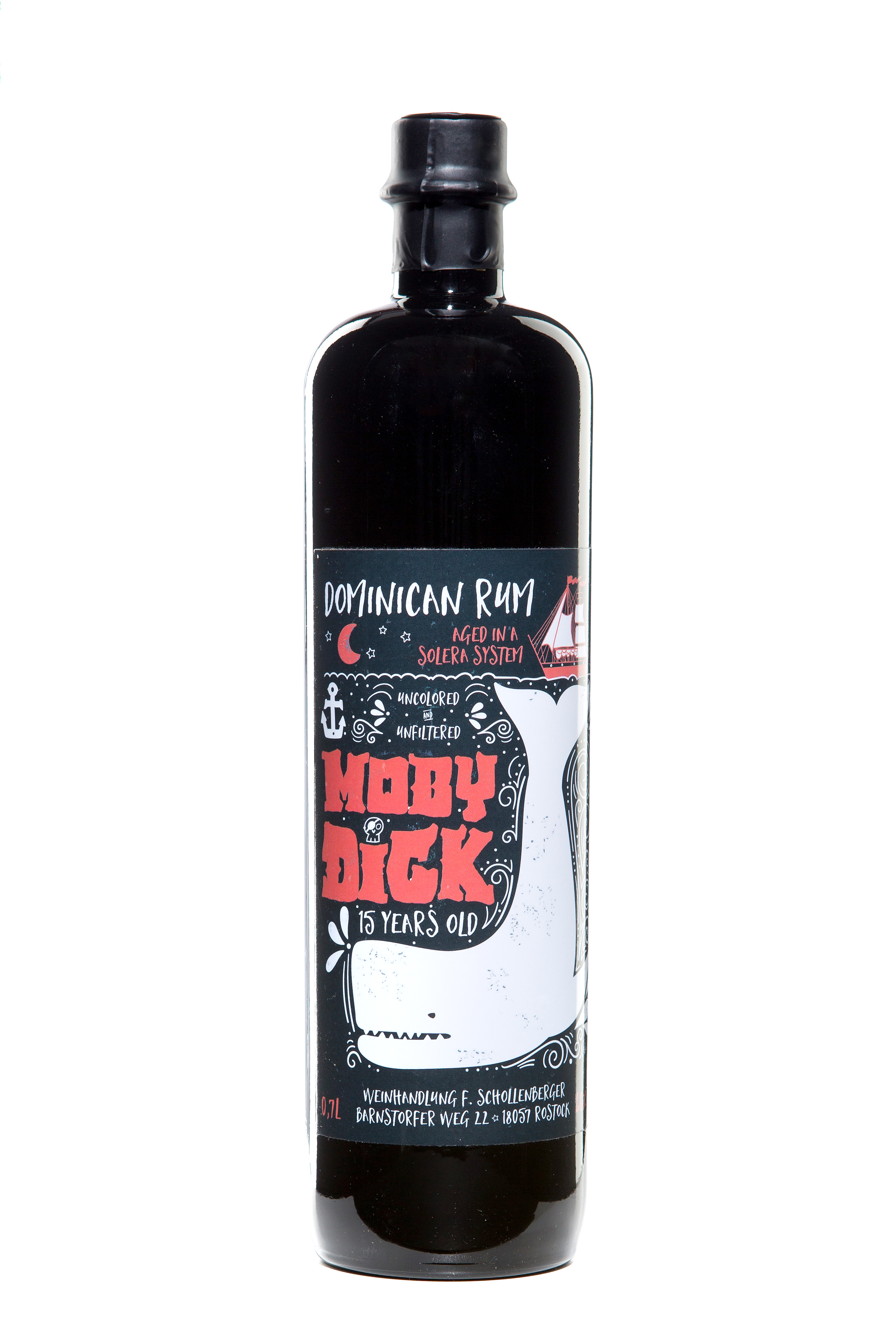 Moby Dick 15 Jahre Karibik Rum 0,7l