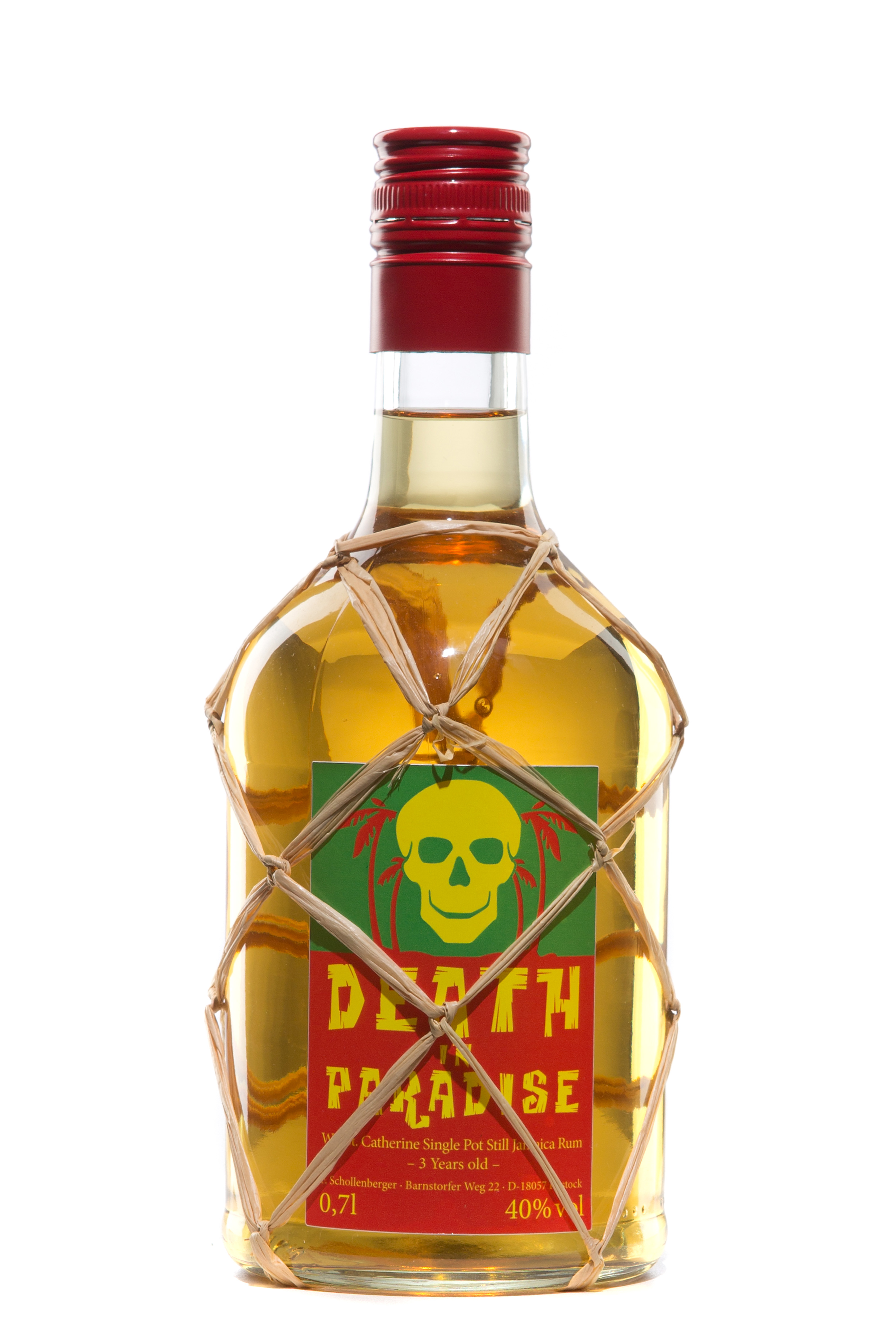 Death in Paradise Single Pot Still Rum, 3 Jahre