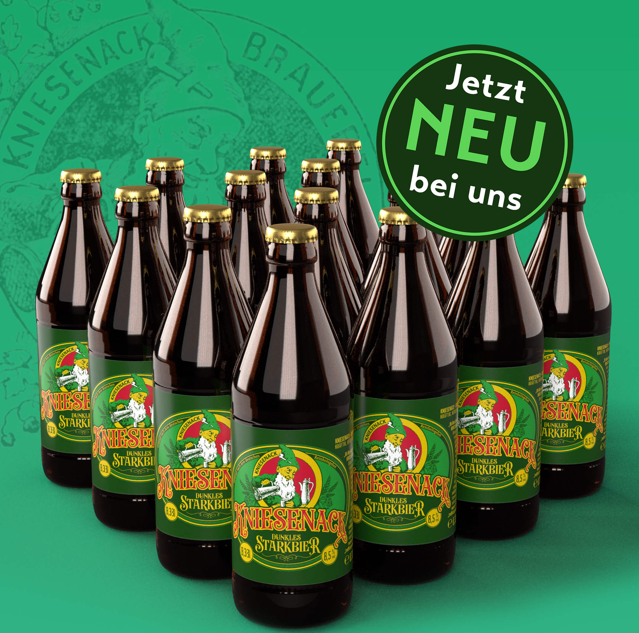 Kniesenack Starkbier Edition 2026 - 8,5 % vol., 0,33l