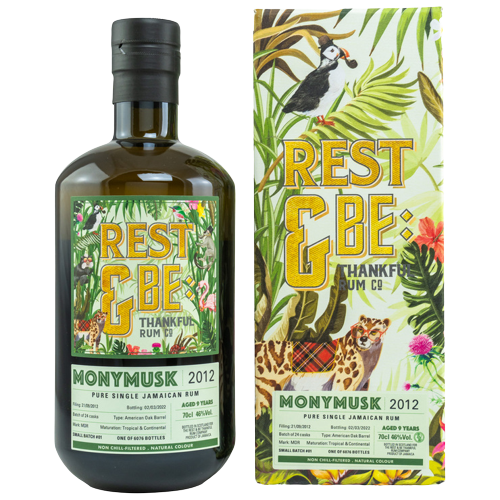 Rest & Be Thankful – Monymusk 2012 Batch 1 Pure Single Jamaican Rum