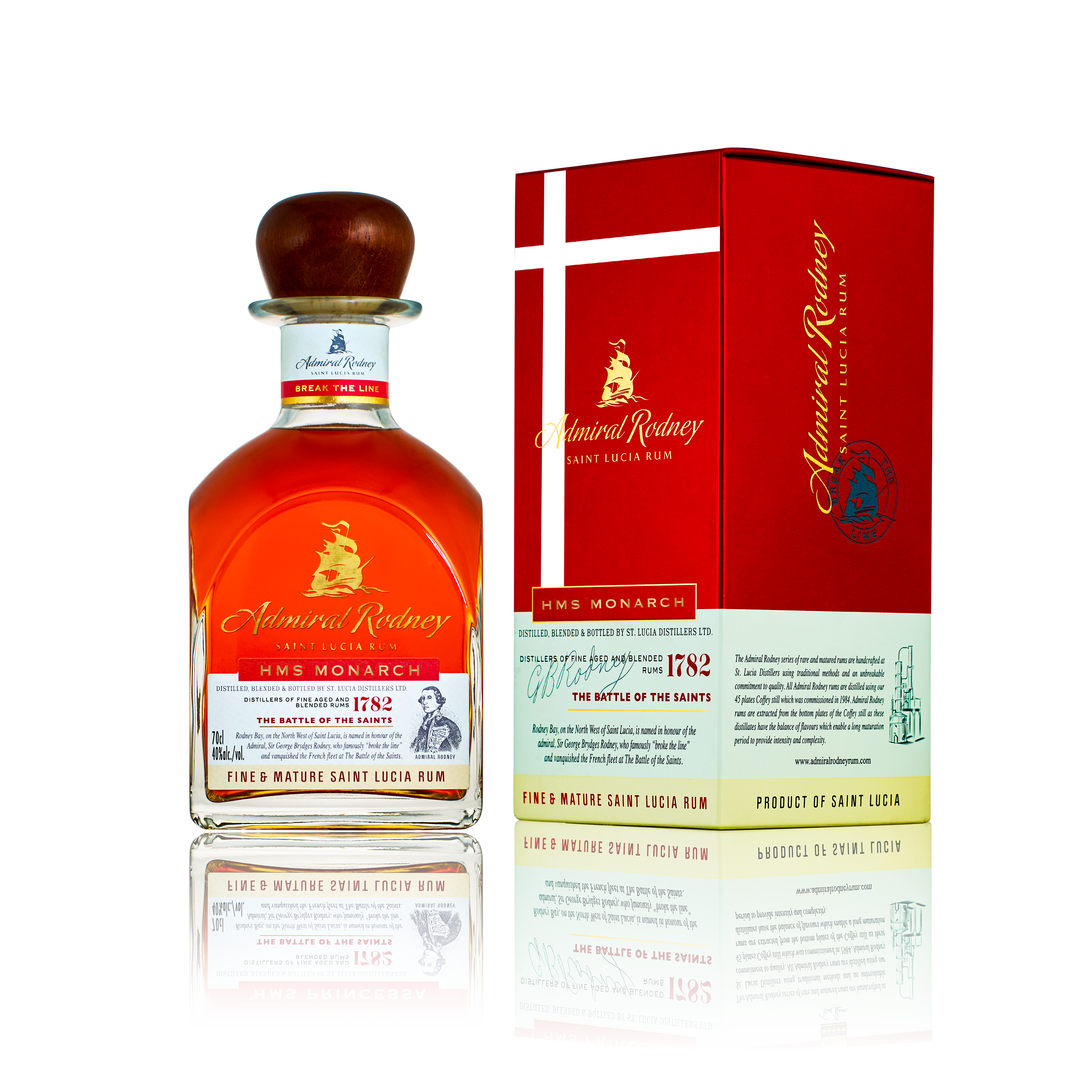 Rum Admiral Rodney HMS Monarch