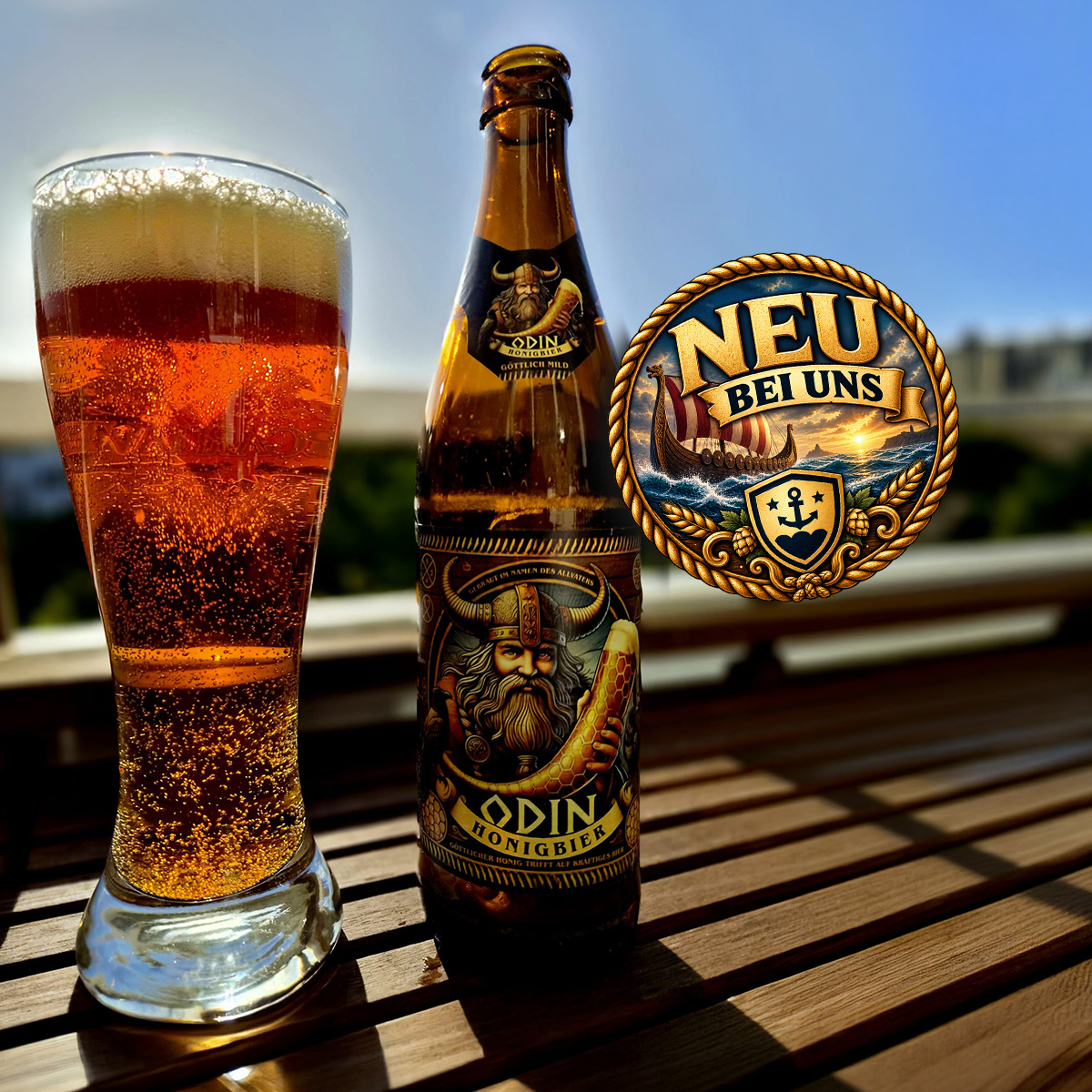 ODIN - Honigbier 5,4% vol., 0,5l