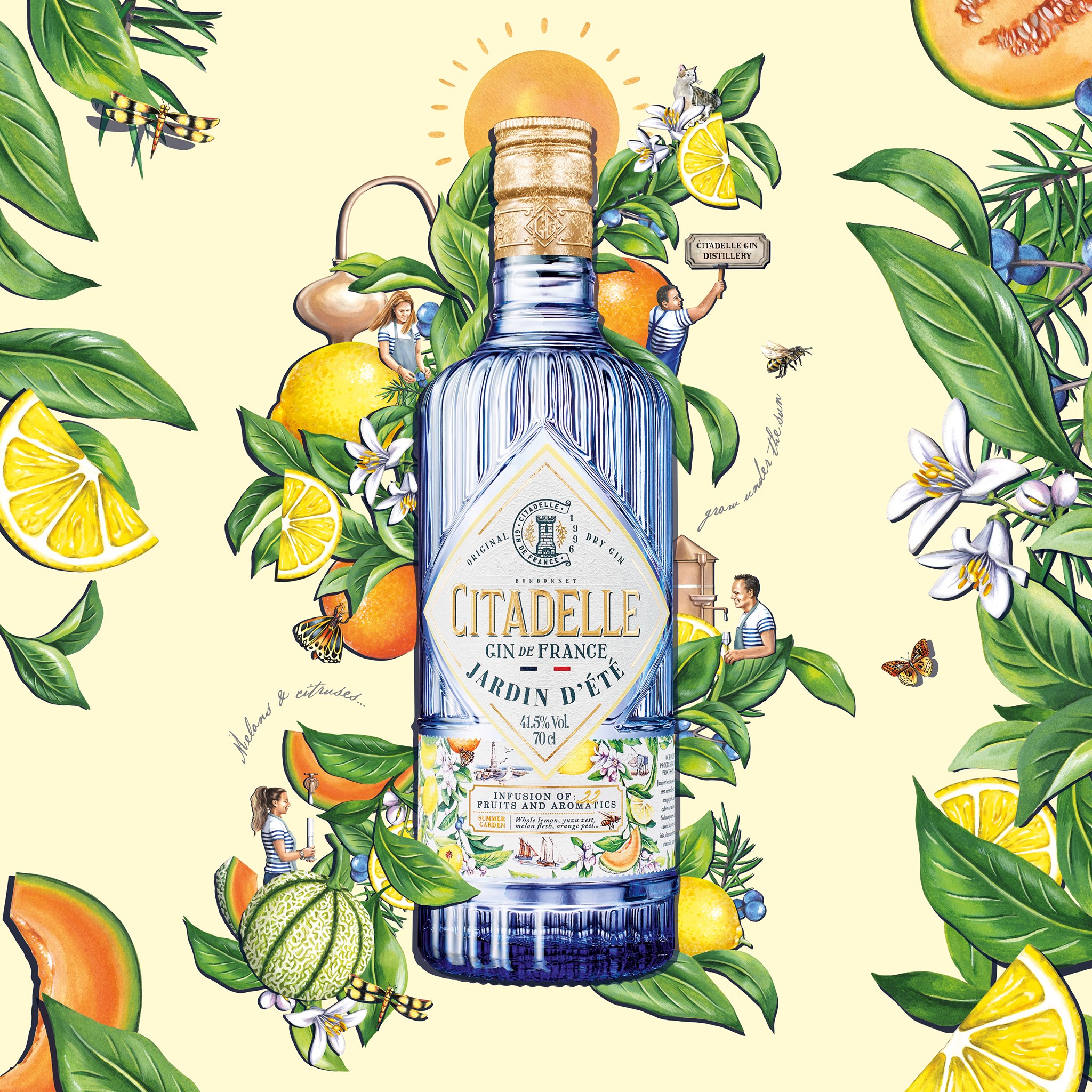 NEU: Gin Citadelle JARDIN D‘ÉTÉ