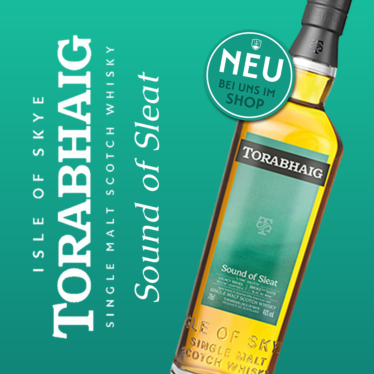 Torabhaig – Smoke with Taste, Single Malt Scotch Whisky, 46% vol