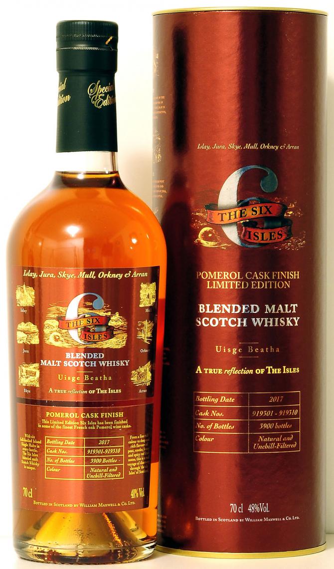 The Six Isles Pomerol Finish Scotch Whisky