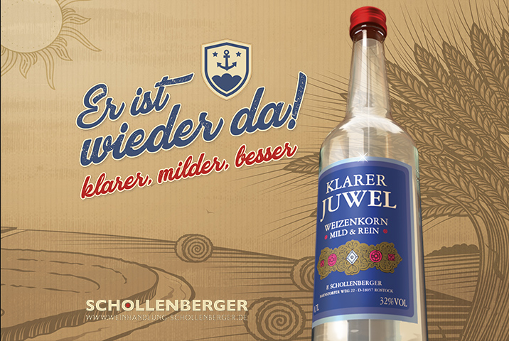 NEU: Klarer Juwel - Weizenkorn
