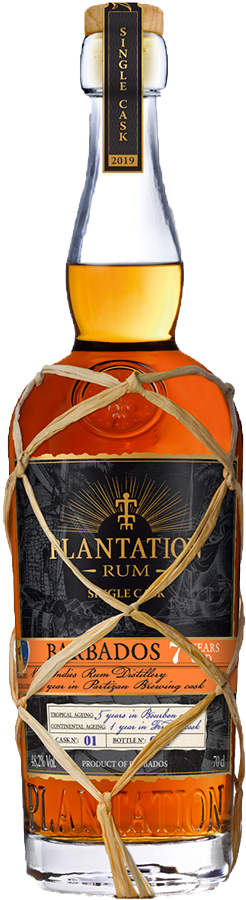 Plantation Rum Barbados 7 Jahre -Single Cask Edition 2019 Partizan Brewing Cask
