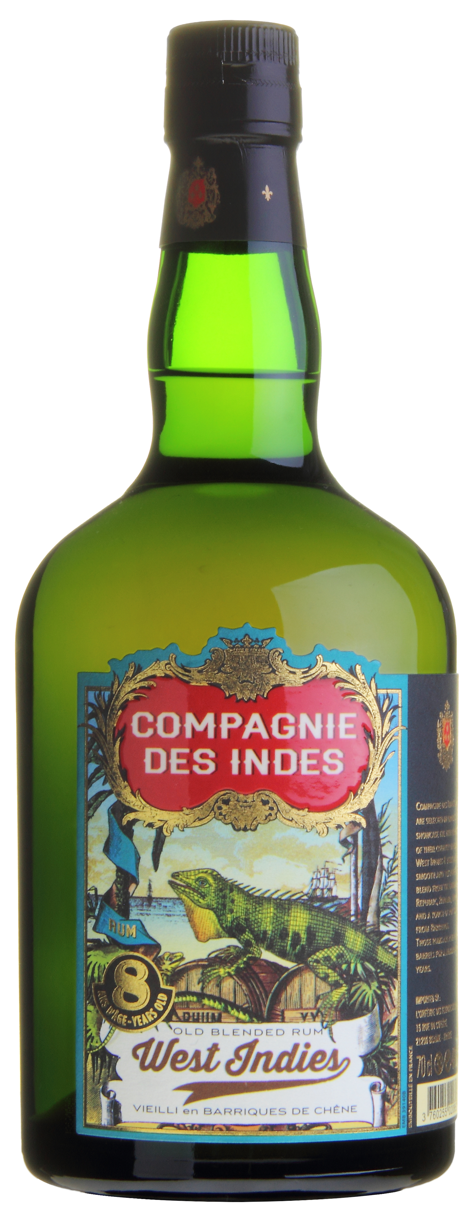 Compagnie Des Indies WEST INDIES Rum 8 Jahre